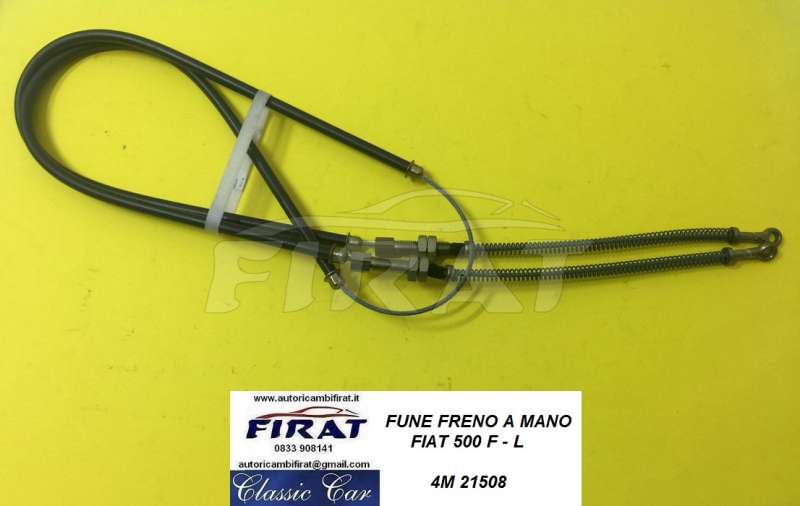 FUNE FRENO A MANO FIAT 500 F - L (21508)